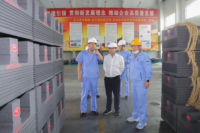 三門峽寶武鋁業(yè)總經理劉斌到萬基控股集團進行業(yè)務交流考察
